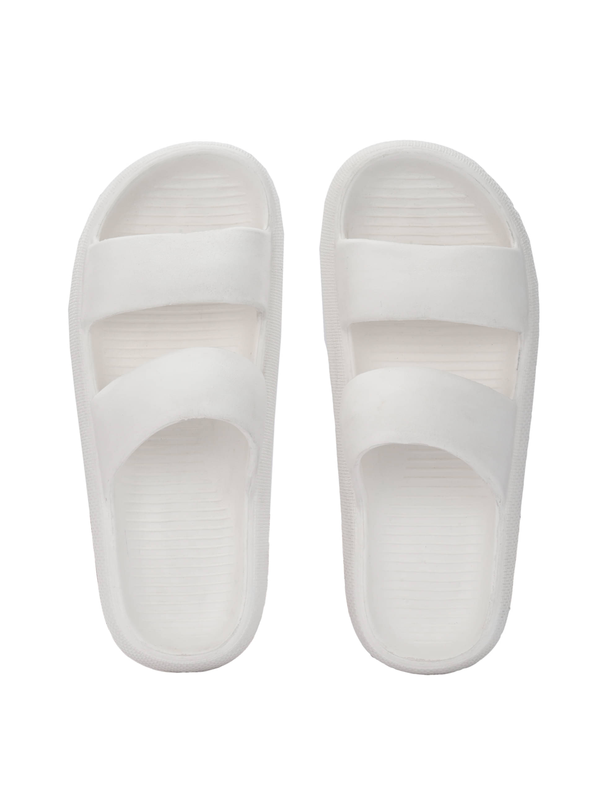     			OFF LIMITS White Men's Slide Flip Flop