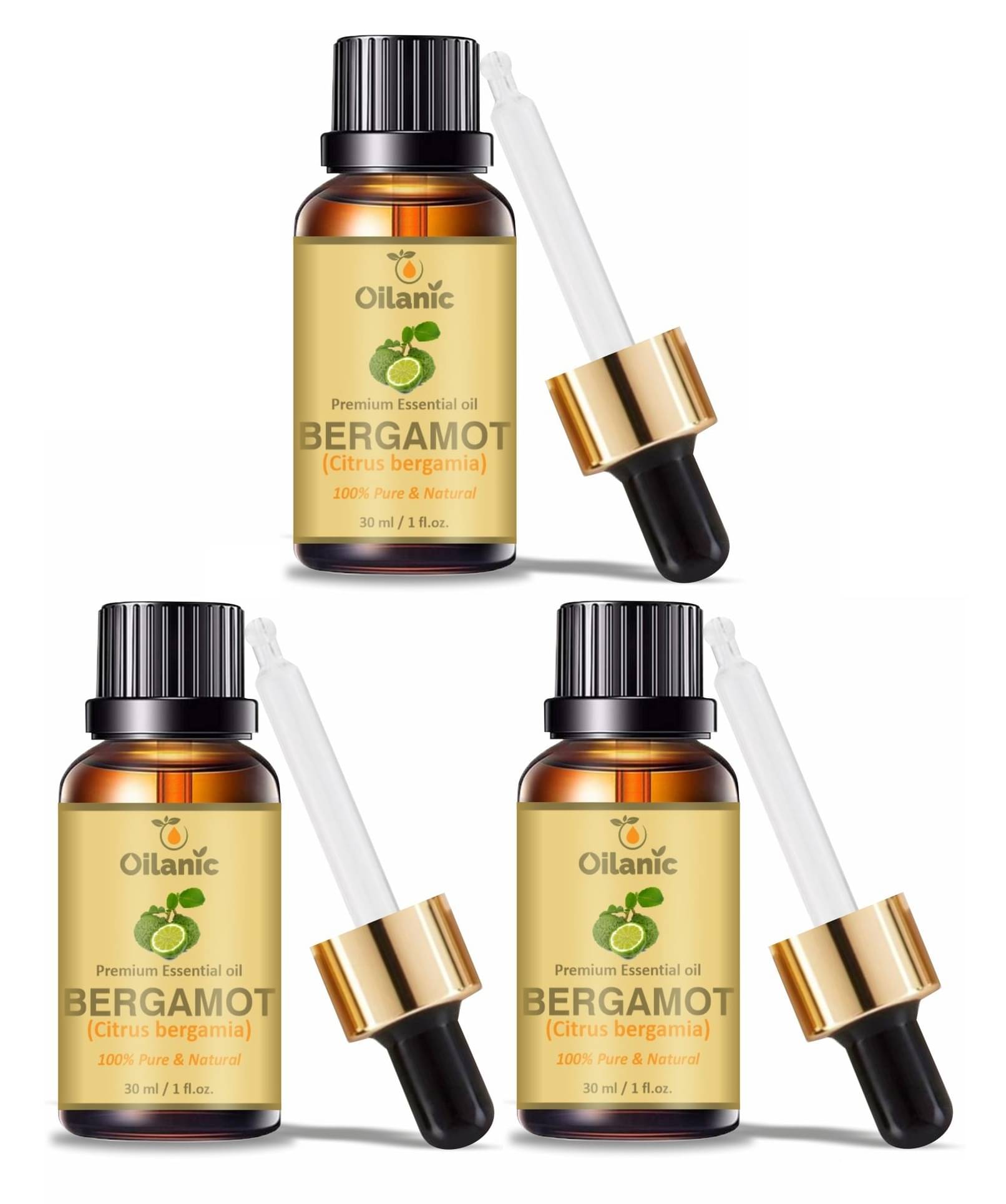 Oilanic Bergamot Mint Cool/ Refreshing Essential Oil Aromatic 30 mL ( Pack of 3 ) Oilanic Bergamot Mint Cool/ Refreshing Essential Oil Aromatic 30 mL ( Pack of 3 )