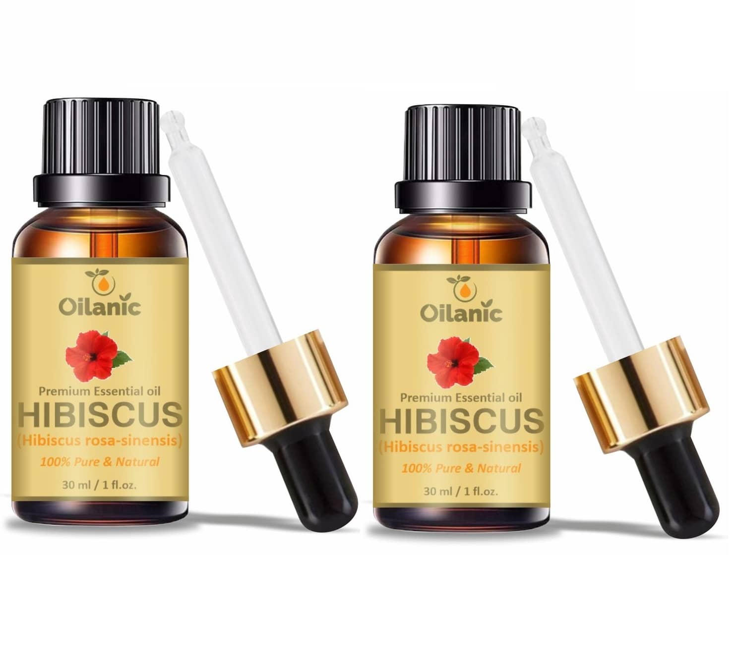 Oilanic Hibiscus Heals Skin Conditions Essential Oil Aromatic 30 mL ( Pack of 2 )