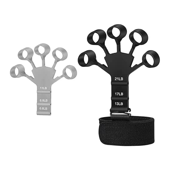 Premium Finger Strengthener 2 Pack Forearm Finger Exerciser Hand Strengthener Yoga Hand Resistance Finger Expander, Hand Strengthening Equipment - Sports and Fitness Equipment | Buy online on ZillyBuy