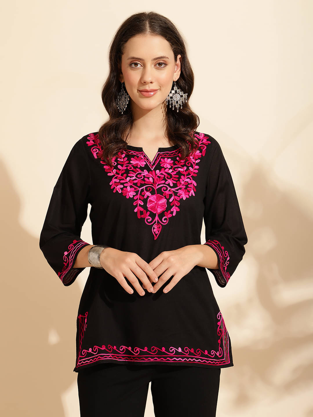     			Cotton Short Kurti For Women (Pack of 1)