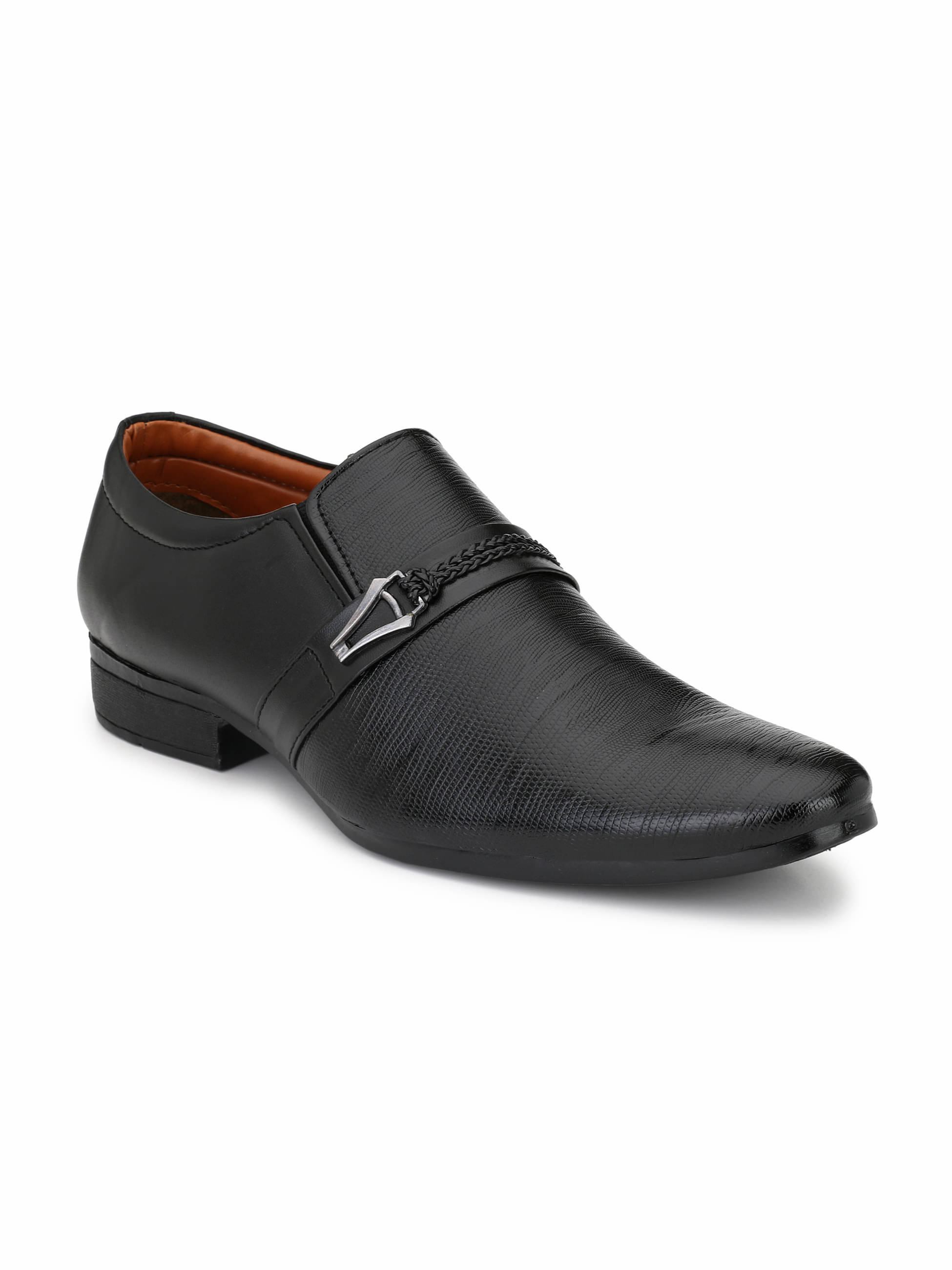 RL Rocklin Men Black Men's Slip On Formal Shoes RL Rocklin Men Black Men's Slip On Formal Shoes