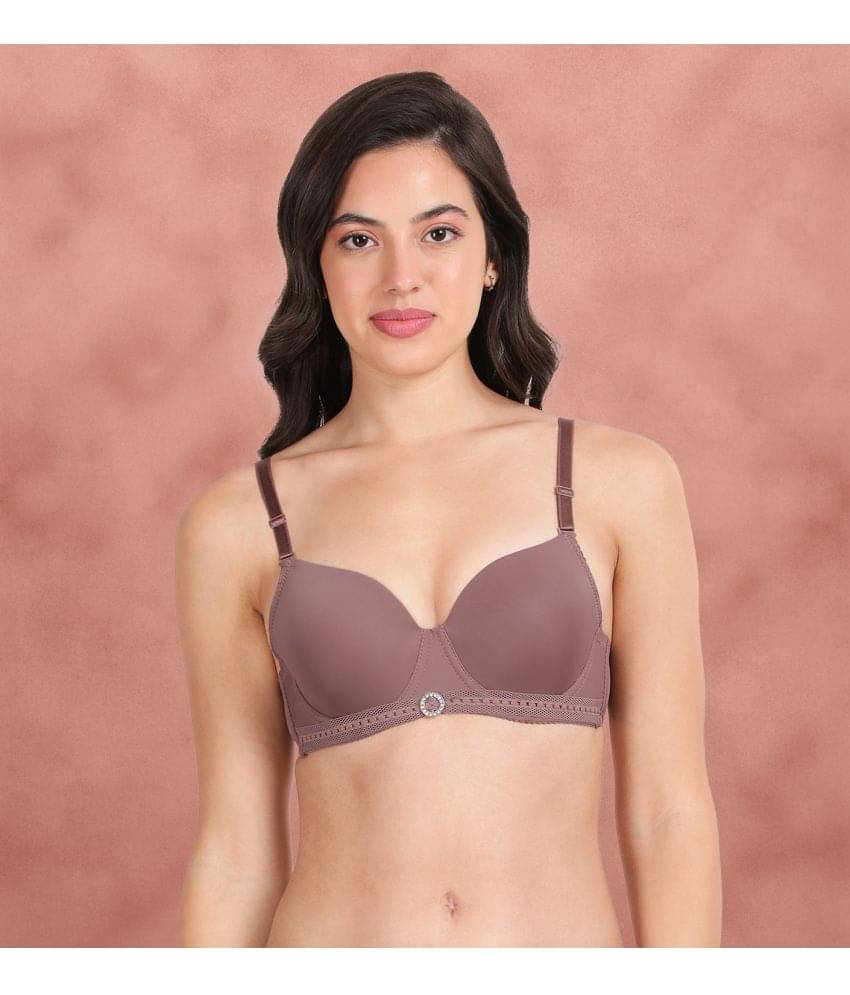     			Susie Nylon Women's T-Shirt Bra ( Brown ) S2008-RoseTaupe