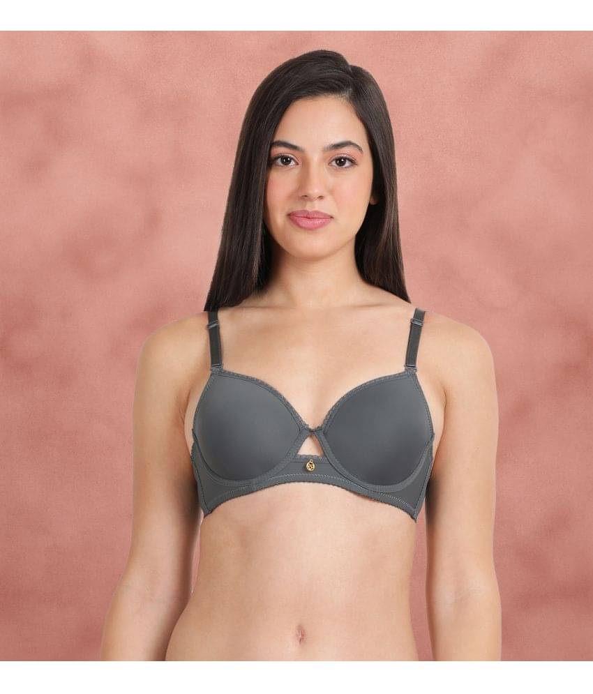     			Susie Nylon Women's Everyday Bra ( Light Grey ) S2009-VolcanicAsh