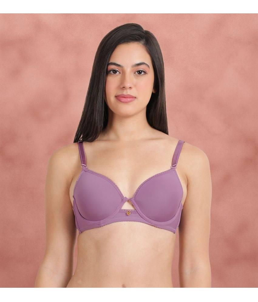Susie Nylon Women's Everyday Bra ( Purple ) S2009-ChineseViolet Susie Nylon Women's Everyday Bra ( Purple ) S2009-ChineseViolet