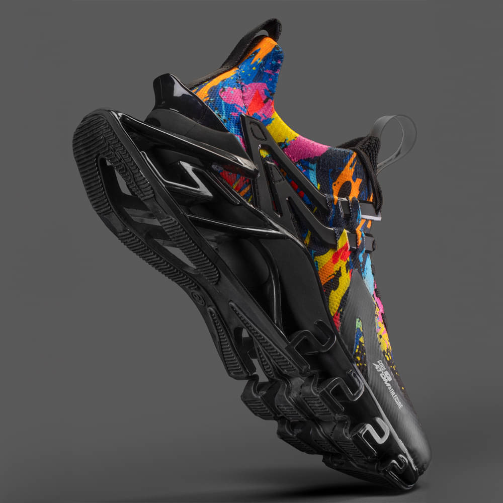     			ATOM Phantom Black Men's Sneakers