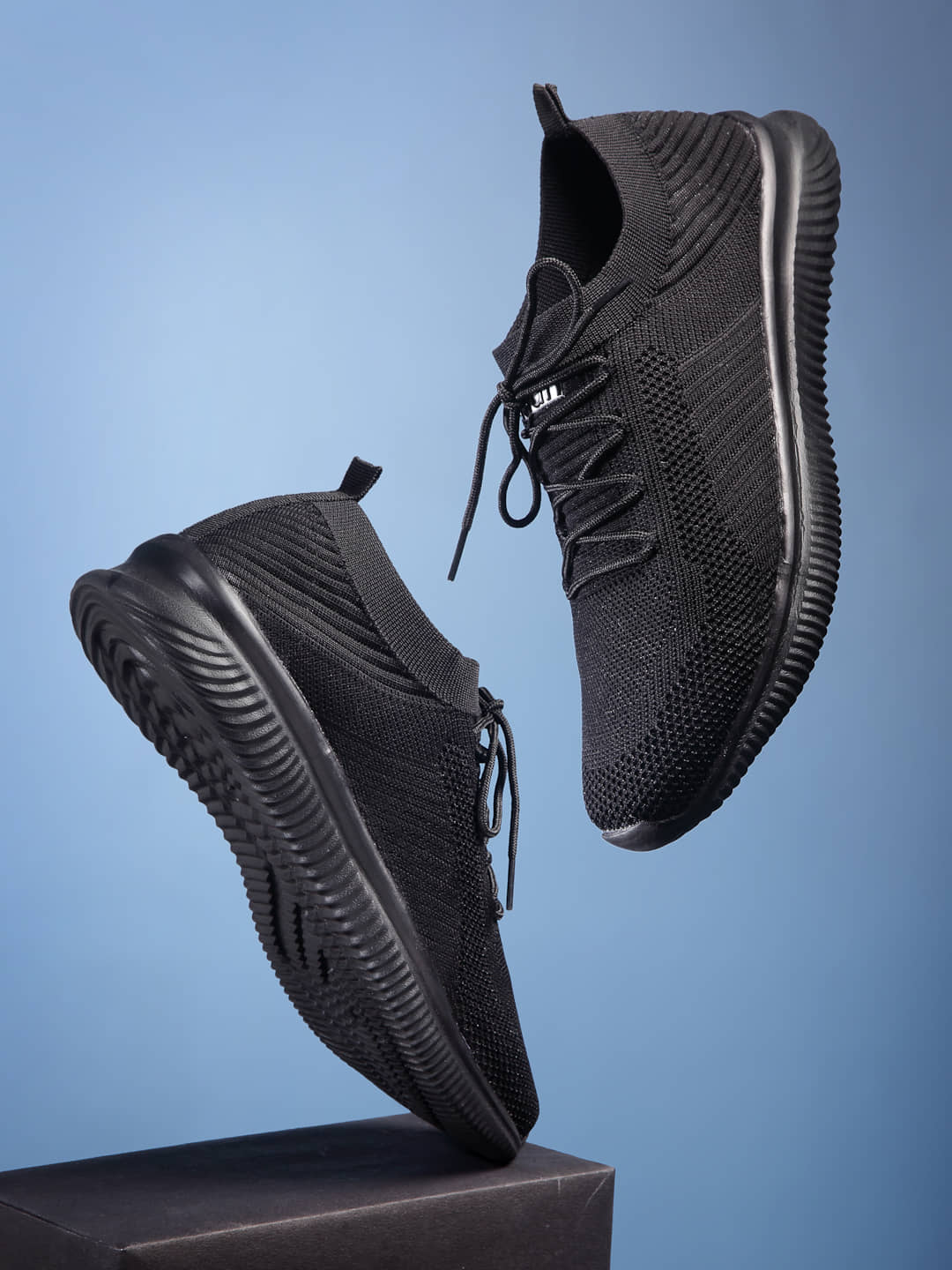 ASIAN EASYWALK-08 Black Men's Sports Running Shoes - Sports Shoes | Buy online on ZillyBuy