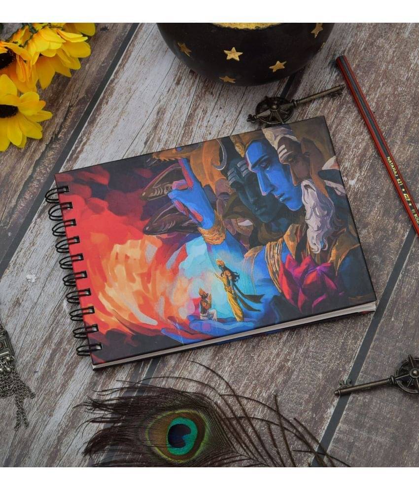 CRAFT CLUB Printed Diary In Wiro Binding A5 Diary Unruled CRAFT CLUB Printed Diary In Wiro Binding A5 Diary Unruled