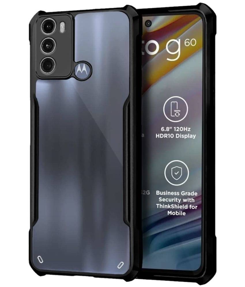     			Case Vault Covers Shock Proof Case Compatible For Polycarbonate Motorola Moto G60 ( Pack of 1 )