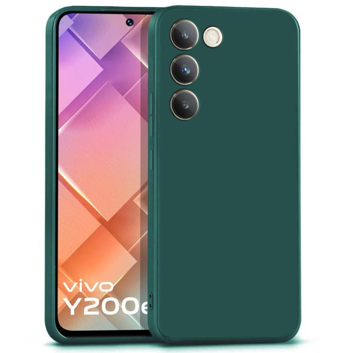     			Case Vault Covers Silicon Soft cases Compatible For Silicon Vivo T3 5G ( Pack of 1 )