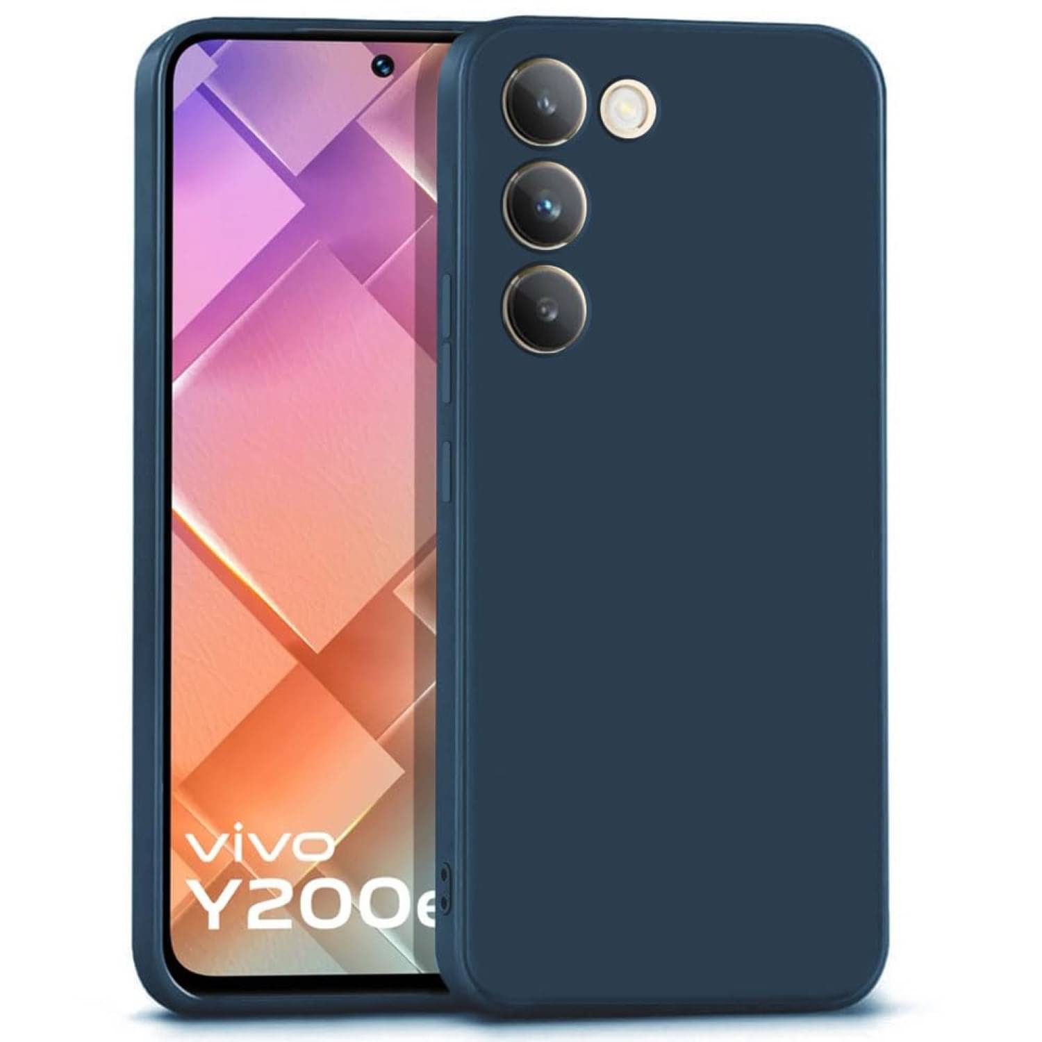     			Case Vault Covers Silicon Soft cases Compatible For Silicon Vivo Y200e 5G ( Pack of 1 )