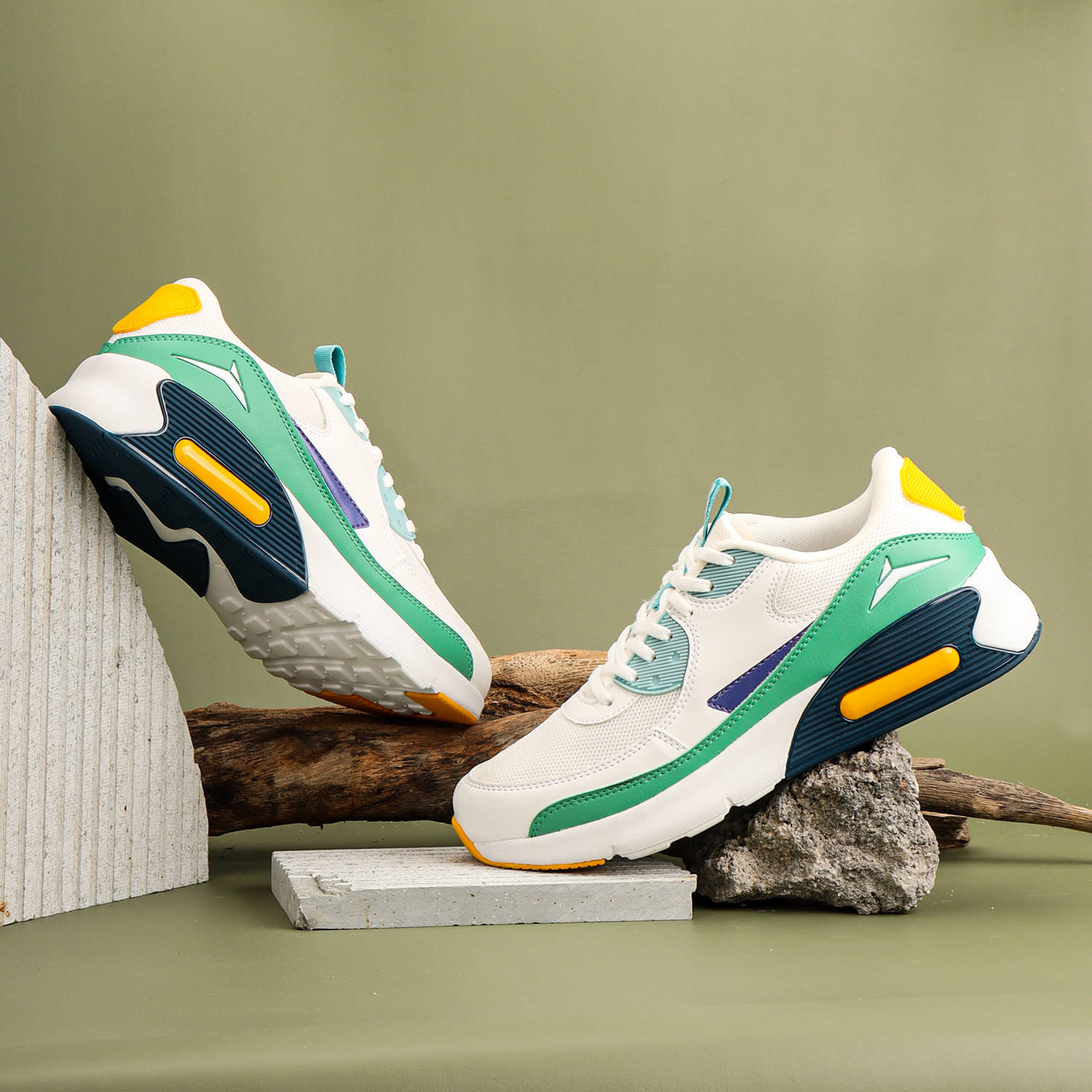     			JQR RUMBA Green Training Shoes