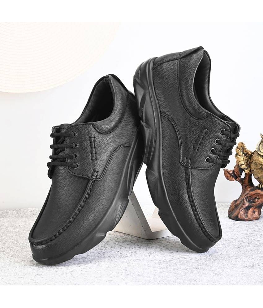     			John Karsun Black Men's Lifestyle Shoes