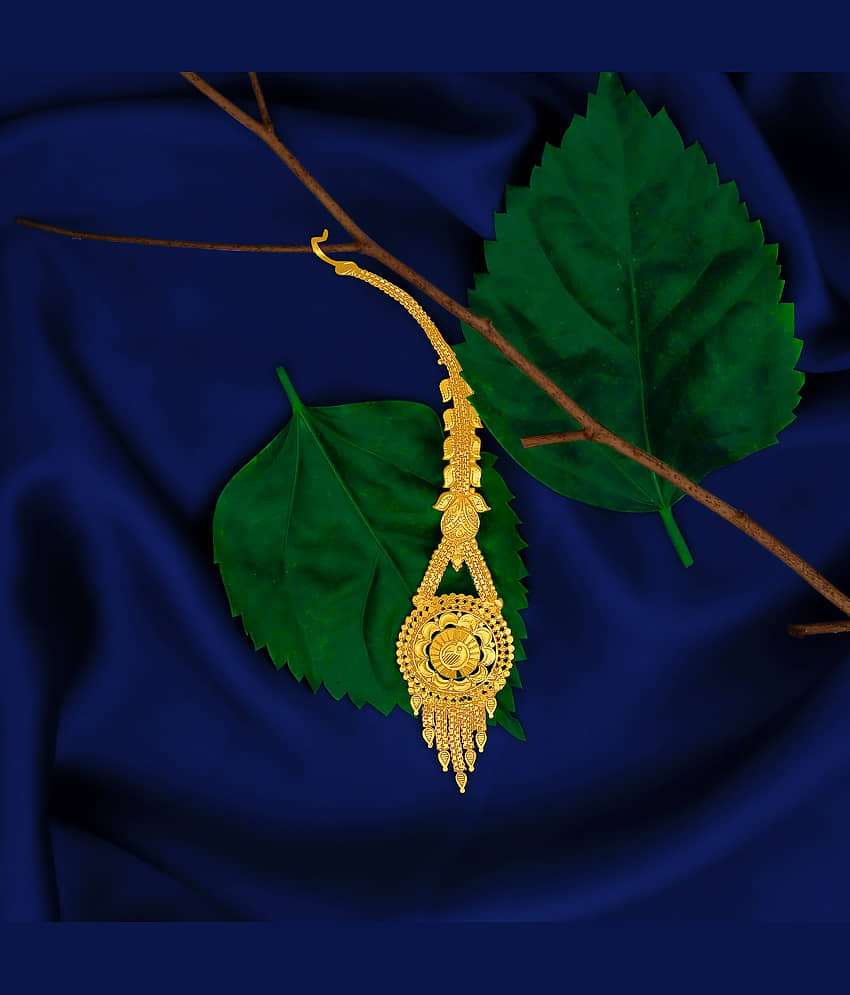 LUV FASHION Gold Maang Tikka ( Pack of 1 ) - Jewellery Sets | Buy online on ZillyBuy