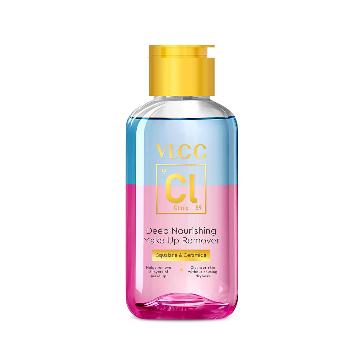 VLCC Clinic Deep Nourishing Make Up Remover - 125 ml - Biphasic, Removes up to 6 layers VLCC Clinic Deep Nourishing Make Up Remover - 125 ml - Biphasic, Removes up to 6 layers