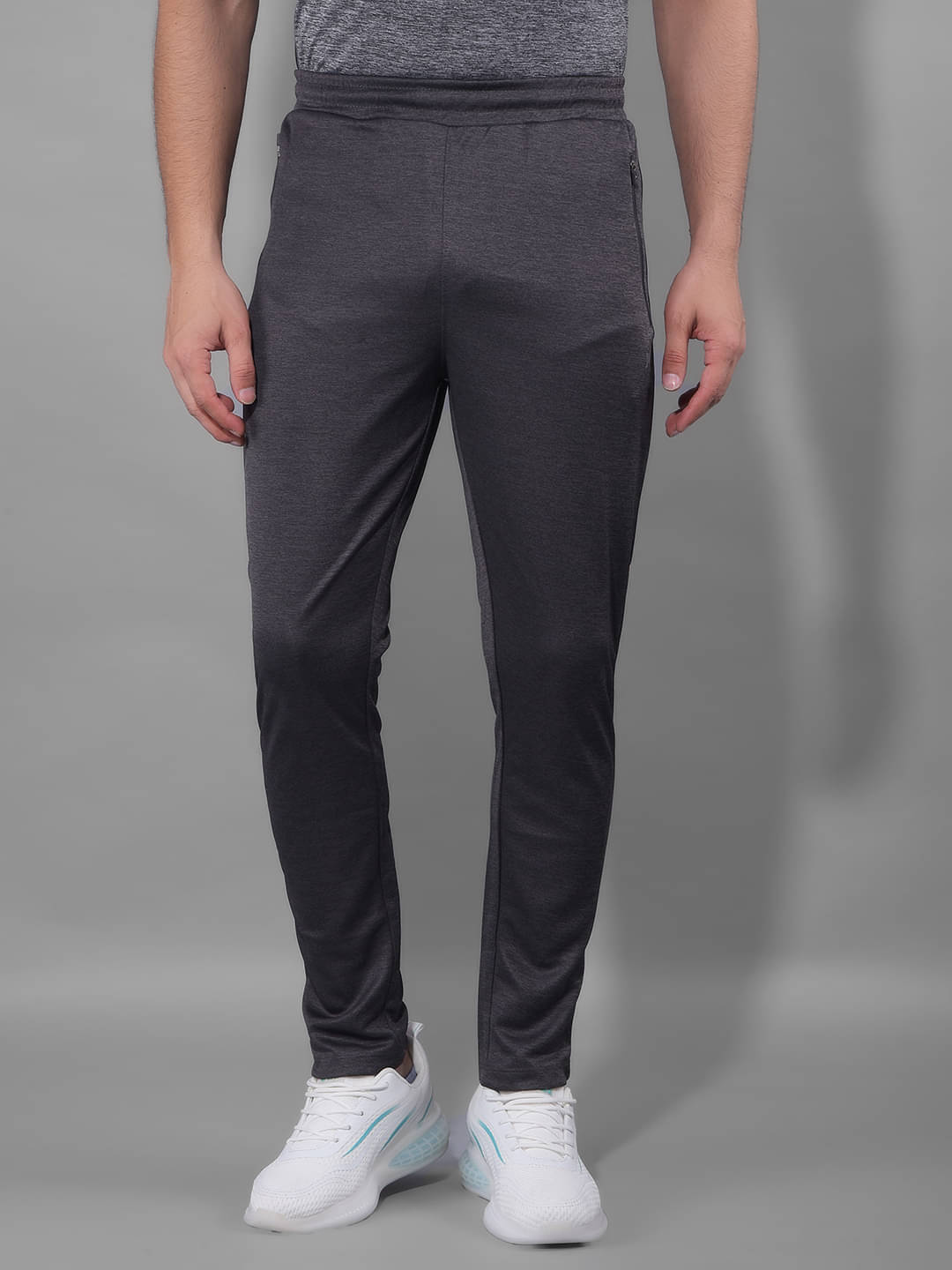     			Force NXT Black Polyester Men's Sports Trackpants ( Pack of 1 )