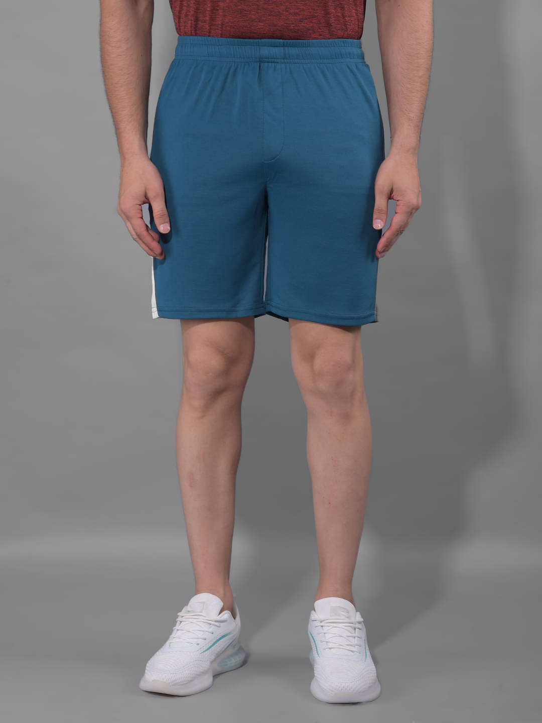     			Force NXT Multicolor Polyester Men's Gym Shorts ( Pack of 2 )
