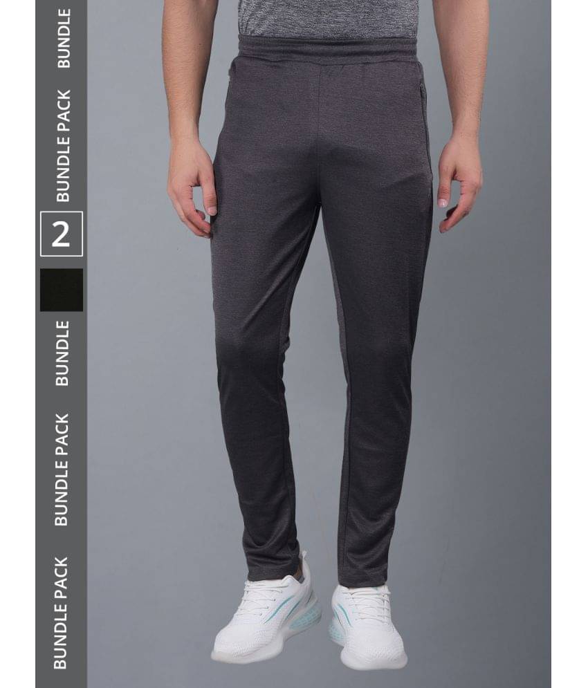 Force NXT Multicolor Polyester Men's Sports Trackpants ( Pack of 2 ) Force NXT Multicolor Polyester Men's Sports Trackpants ( Pack of 2 )