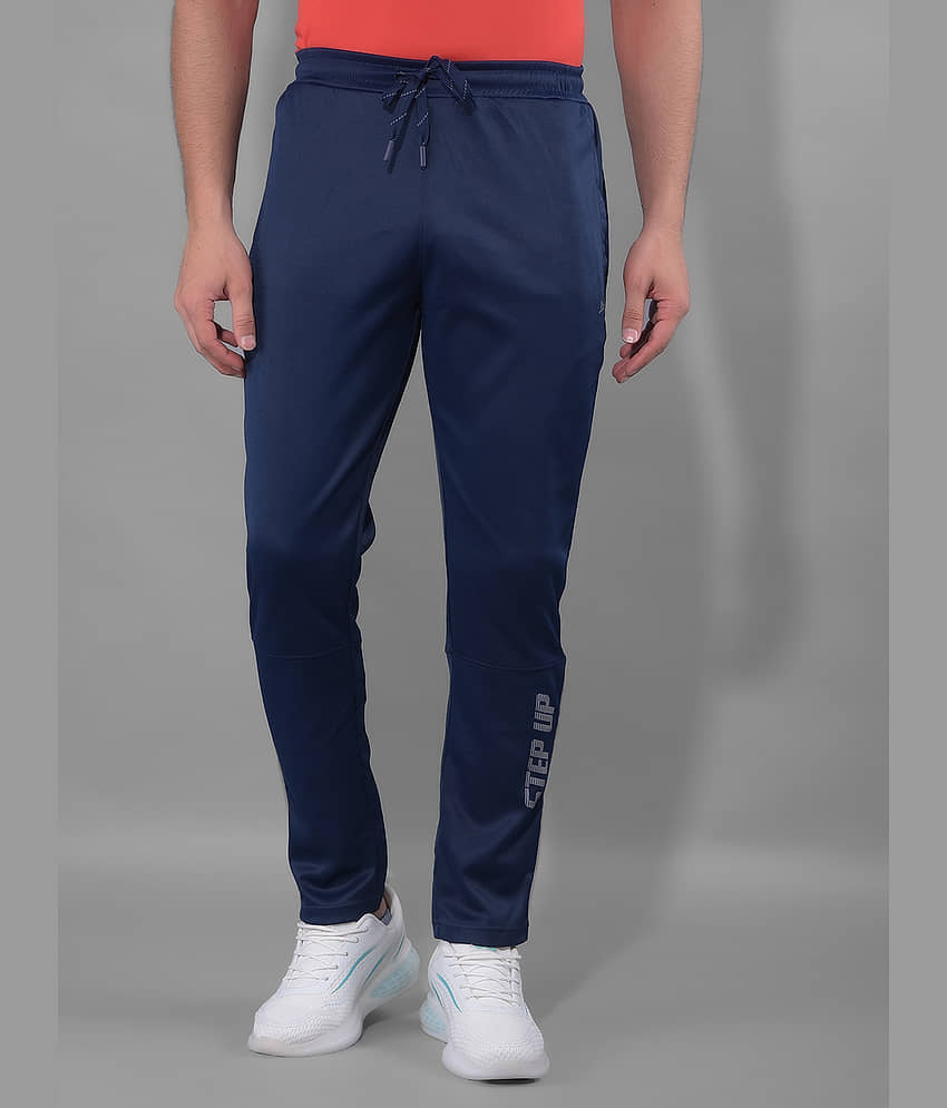 Force NXT Navy Blue Polyester Men's Sports Trackpants ( Pack of 1 ) - Track Pants | Buy online on ZillyBuy
