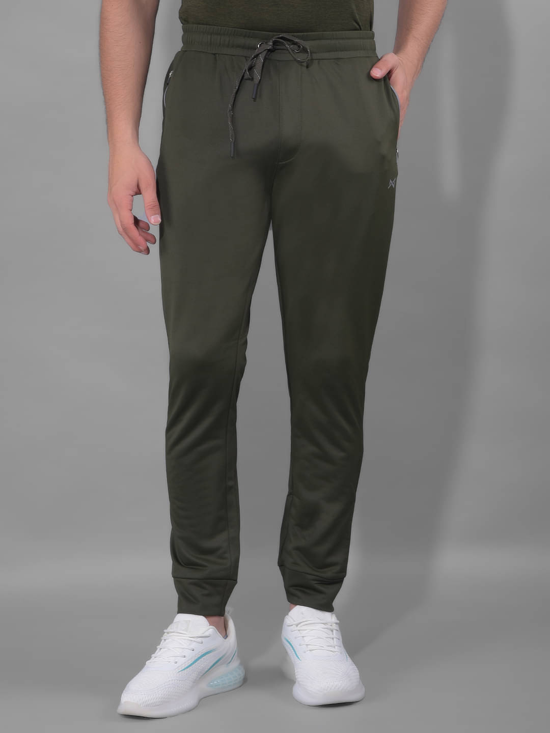 Force NXT Olive Polyester Men's Sports Trackpants ( Pack of 1 ) Force NXT Olive Polyester Men's Sports Trackpants ( Pack of 1 )