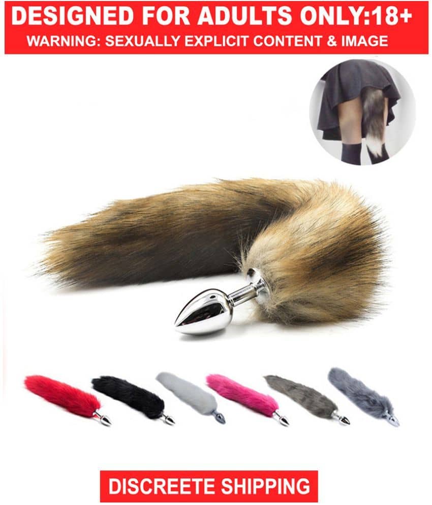 Fox Tail Anal Plug de Metal Foreplay Sex Toy Fox Tail Butt Plug adult toy anal  plug sex toy for men