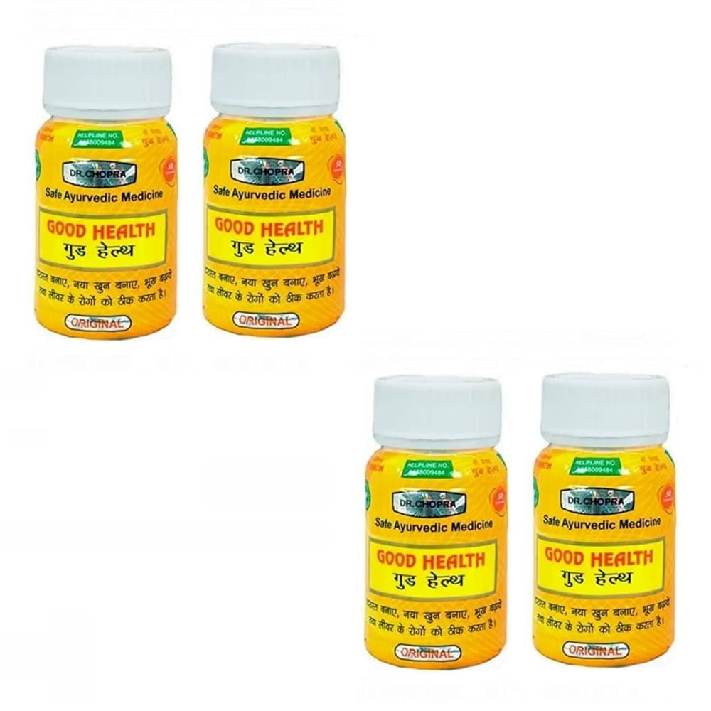     			Good Health Ayurvedic Capsule, Pack of 4 * 50 Capsules (200 Capsules)