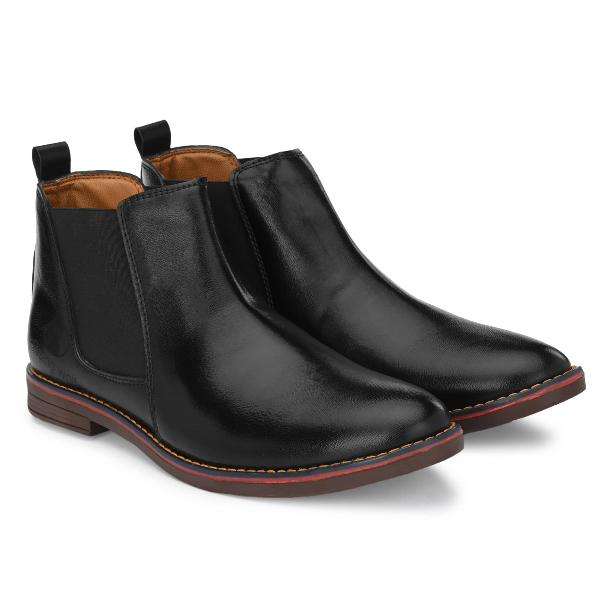 Rising Wolf Tan Men's Chelsea Boots