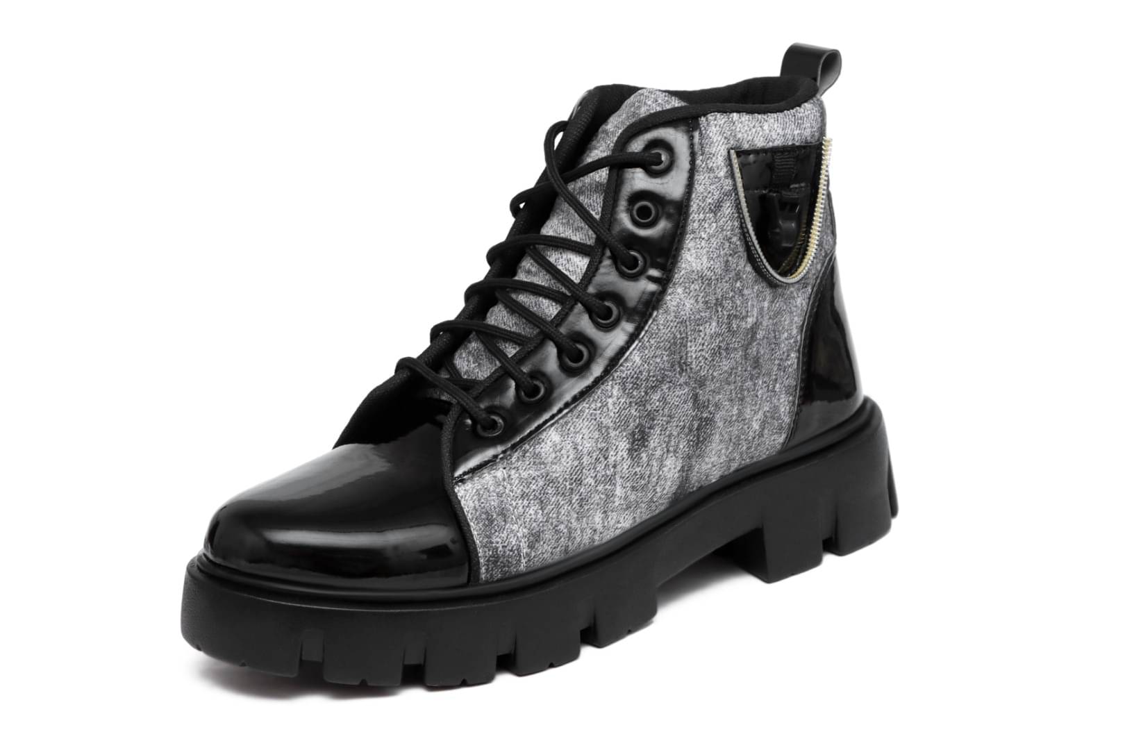     			Rising Wolf White Men's Casual Boots