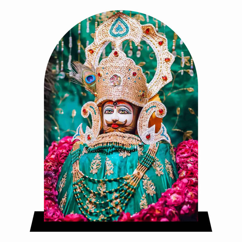     			Saf Lord Krishna Ideal For Car Dashboard ( Pack of 1 )