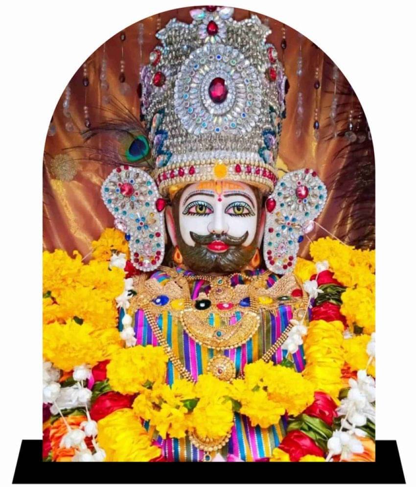    			Saf Lord Krishna Ideal For Car Dashboard ( Pack of 1 )