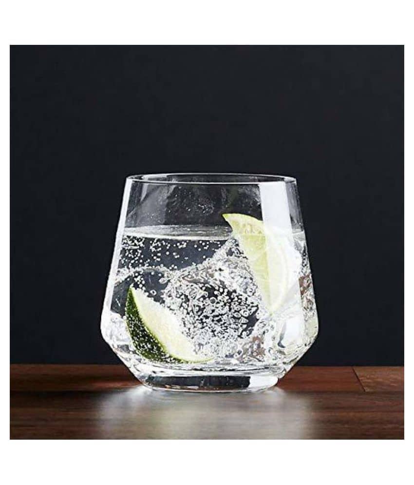 Somil Stylish Glass Glass Whiskey Glasses 250 ml ( Pack of 1 )