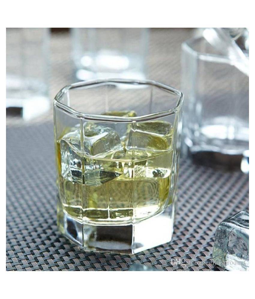     			Somil Stylish Glass Glass Whiskey Glasses 250 ml ( Pack of 1 )