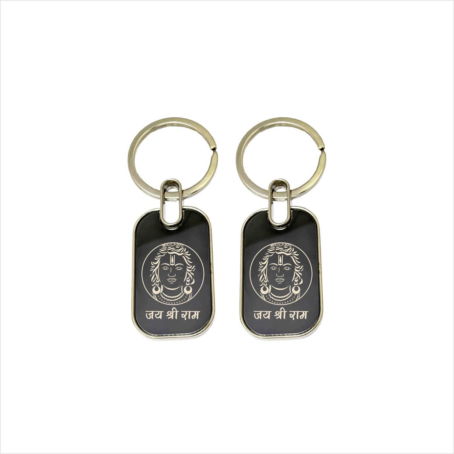 UJJi Metallic Keychain Silver UJJi Metallic Keychain Silver