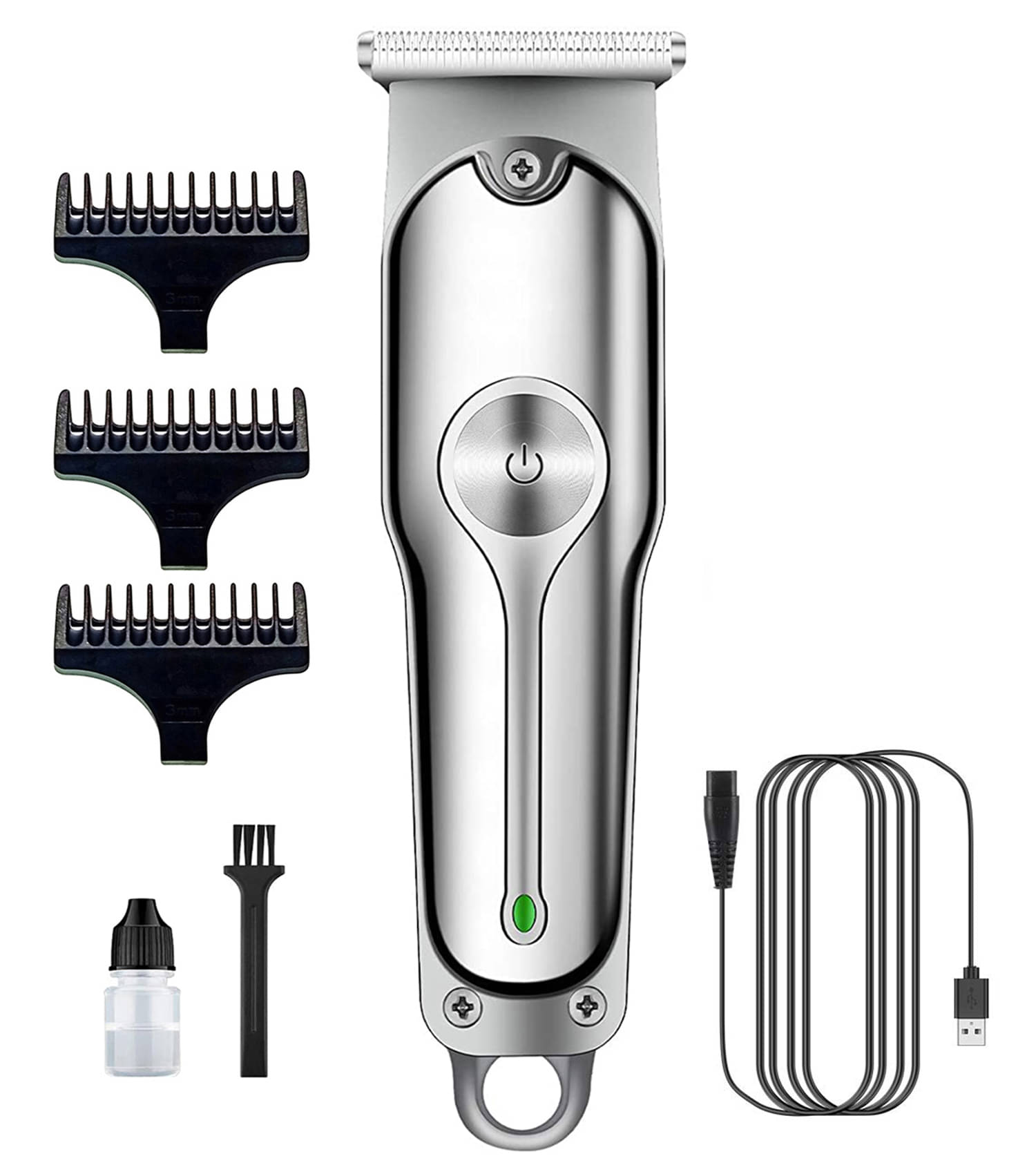     			geemy Hair Cutting Salon Multicolor Cordless Beard Trimmer With 60 minutes Runtime