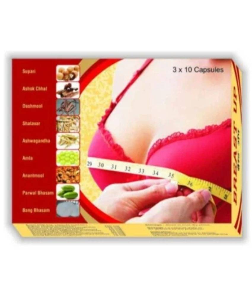 Breast Up Capsule (Helps to increase breast beauty through natural way) Pack of 30 Capsules Breast Up Capsule (Helps to increase breast beauty through natural way) Pack of 30 Capsules
