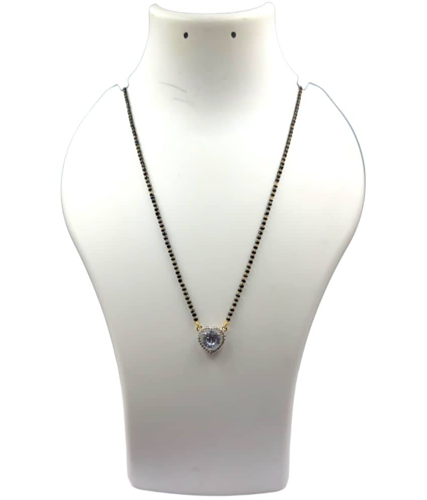 Charms White Mangalsutra ( Pack of 1 )