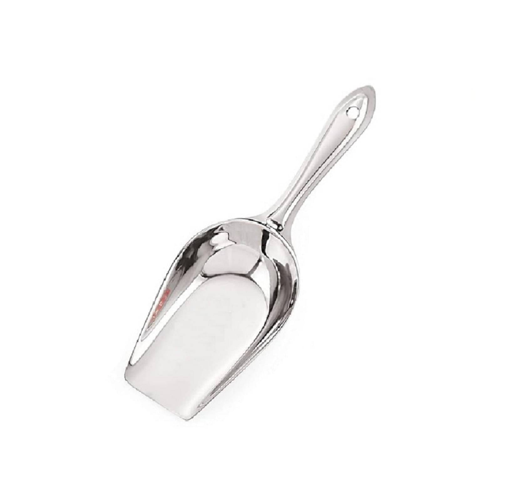     			Dynore Silver Stainless Steel 1 Aata Scoop ( Set of 1 )