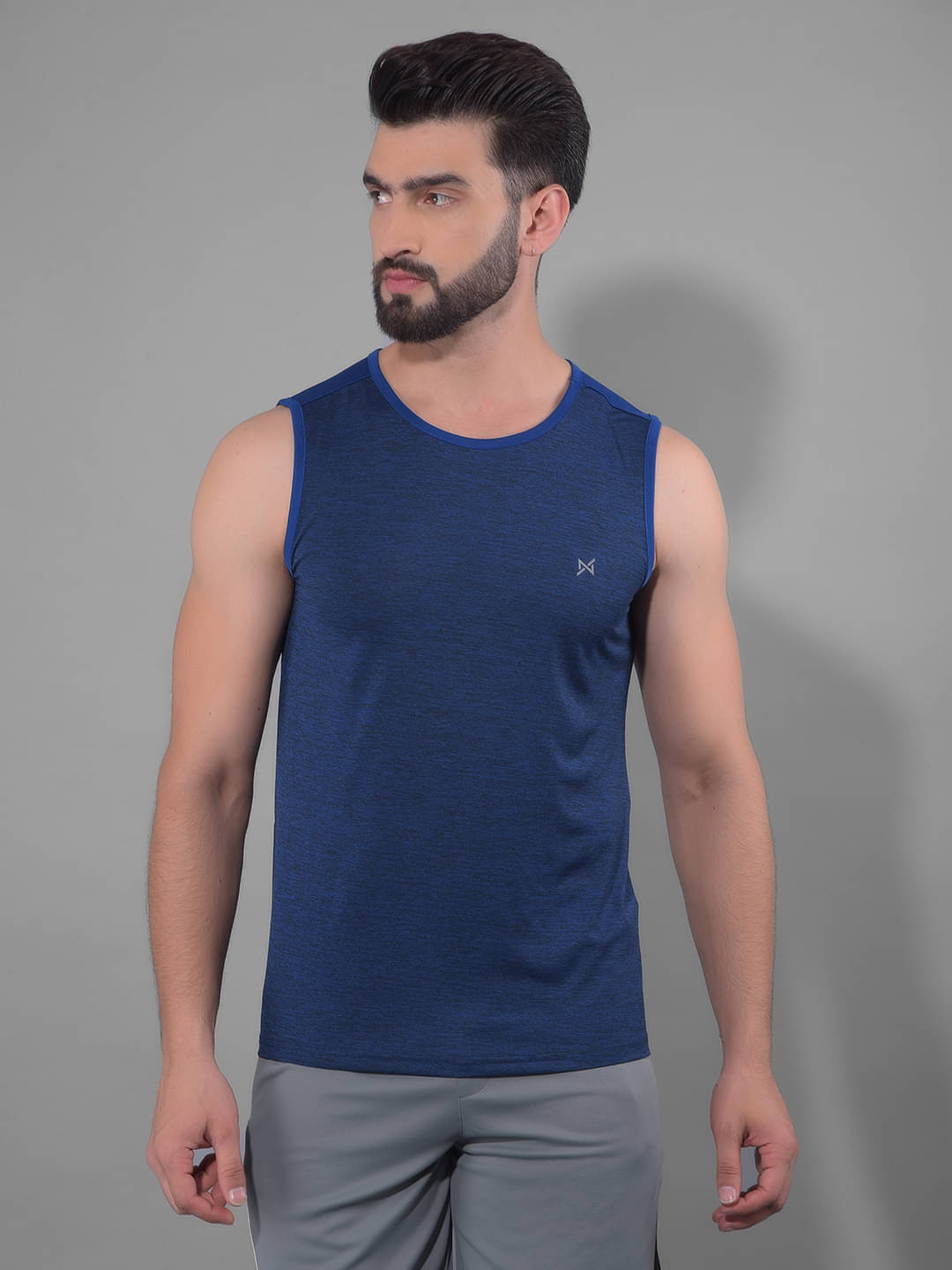 Force NXT Blue Polyester Regular Fit Men's Sports T-Shirt ( Pack of 1 ) Force NXT Blue Polyester Regular Fit Men's Sports T-Shirt ( Pack of 1 )
