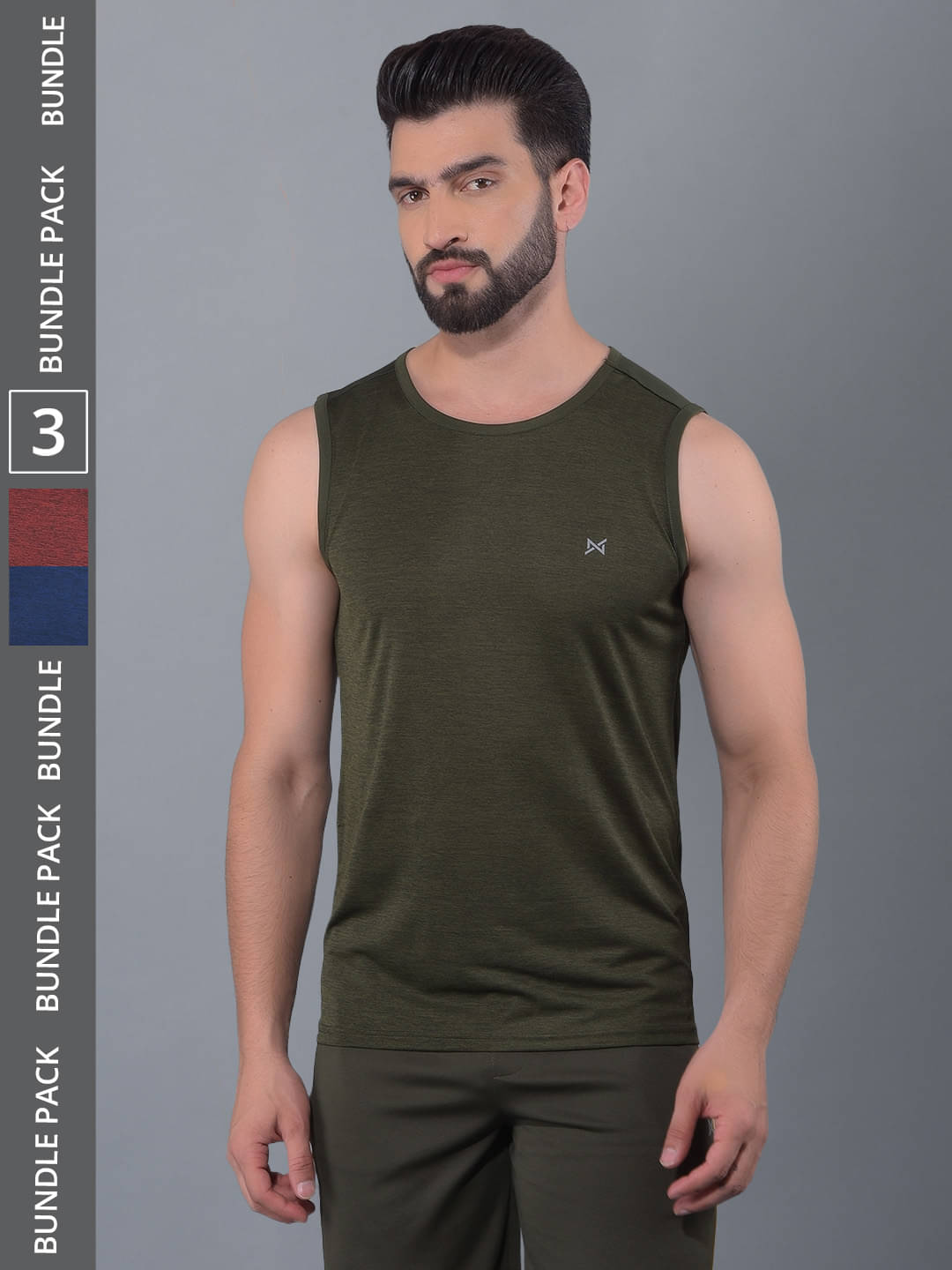Force NXT Multicolor Polyester Regular Fit Men's Sports T-Shirt ( Pack of 3 ) Force NXT Multicolor Polyester Regular Fit Men's Sports T-Shirt ( Pack of 3 )
