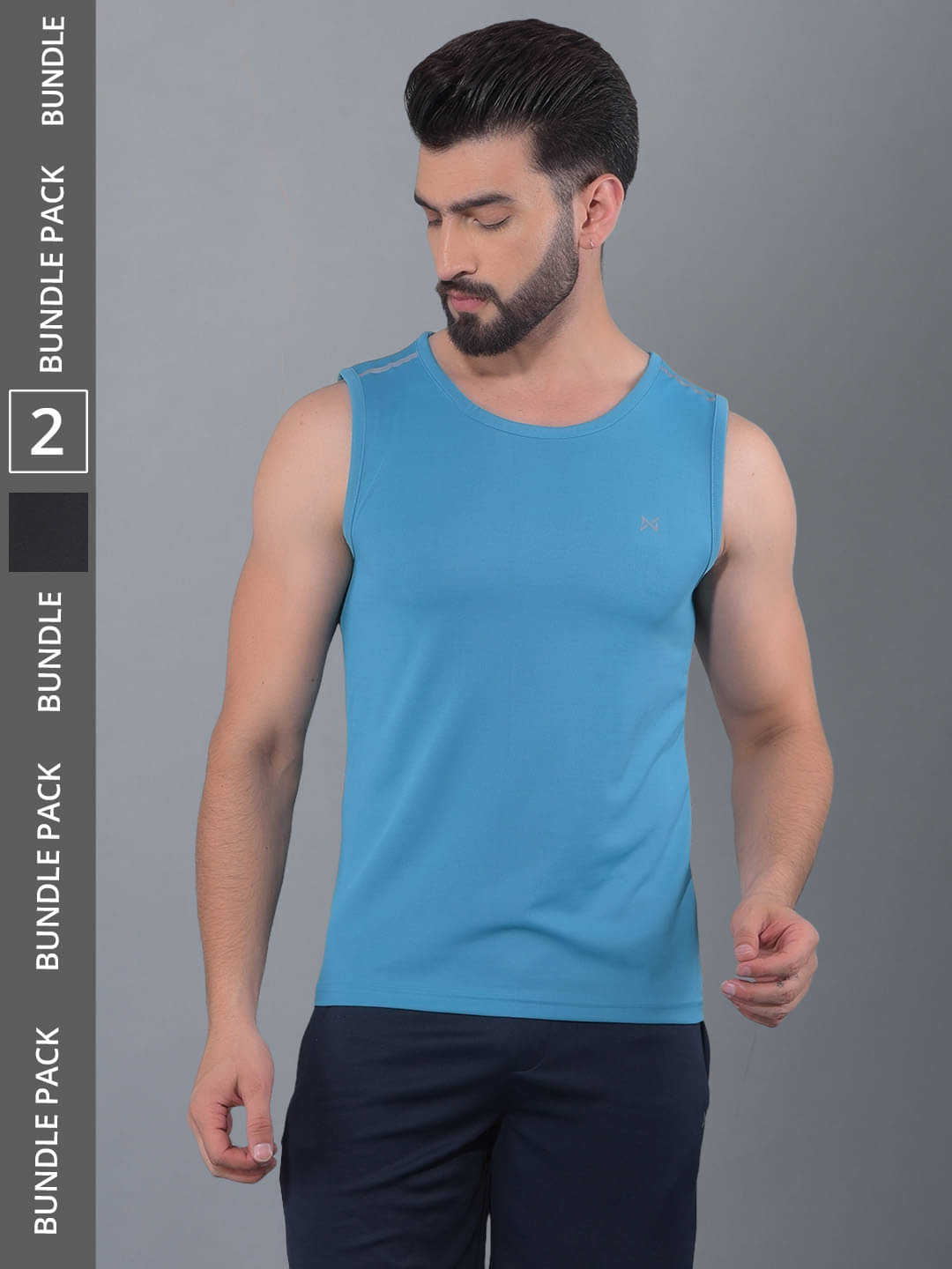 Force NXT Multicolor Polyester Regular Fit Men's Sports T-Shirt ( Pack of 2 ) Force NXT Multicolor Polyester Regular Fit Men's Sports T-Shirt ( Pack of 2 )