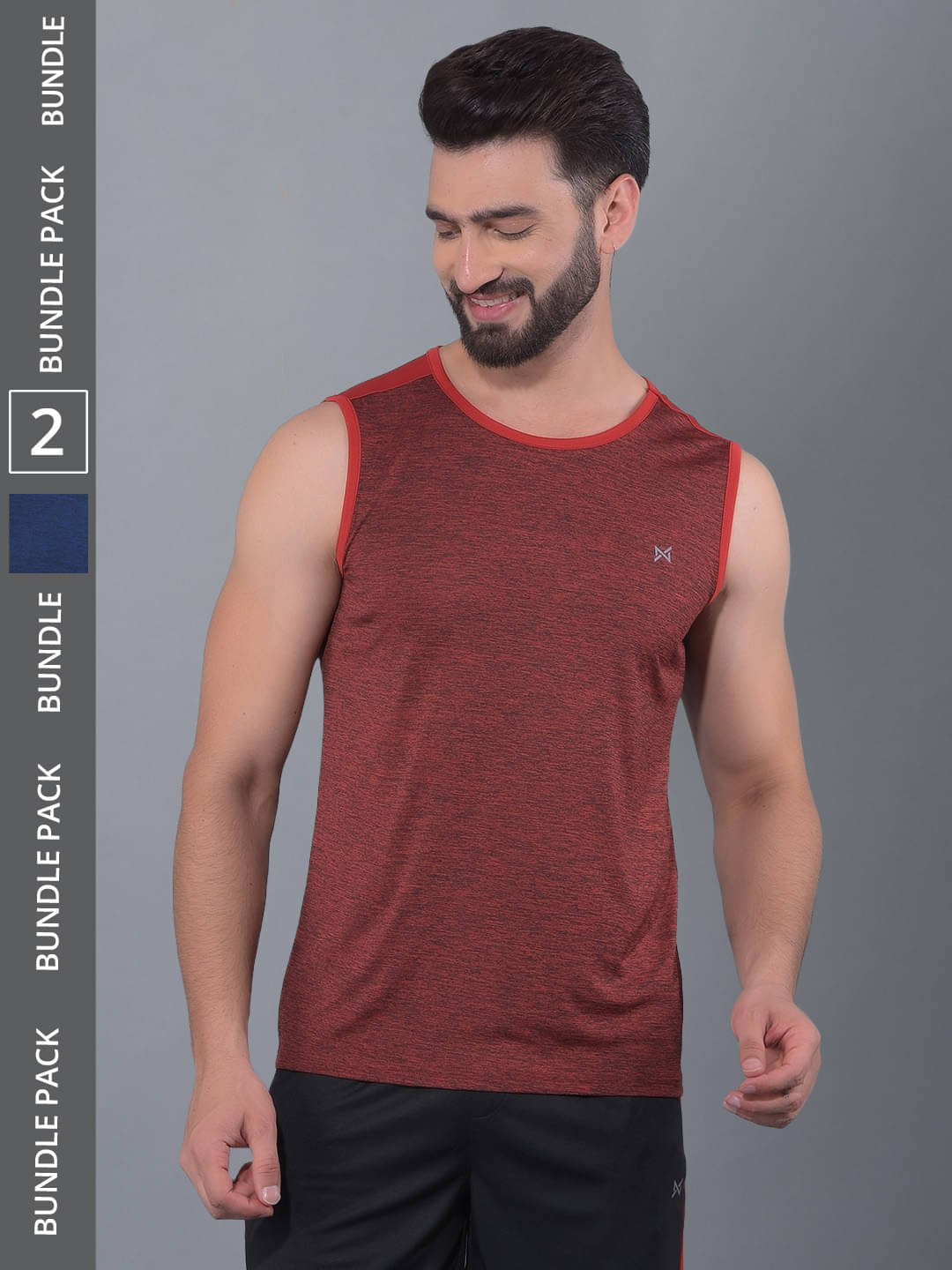 Force NXT Multicolor Polyester Regular Fit Men's Sports T-Shirt ( Pack of 2 ) Force NXT Multicolor Polyester Regular Fit Men's Sports T-Shirt ( Pack of 2 )