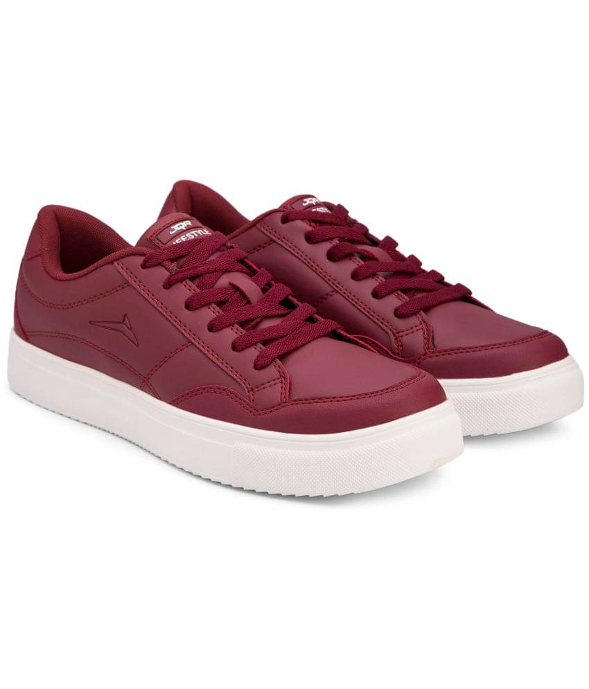     			JQR STYLE-001 Maroon Men's Outdoor Shoes