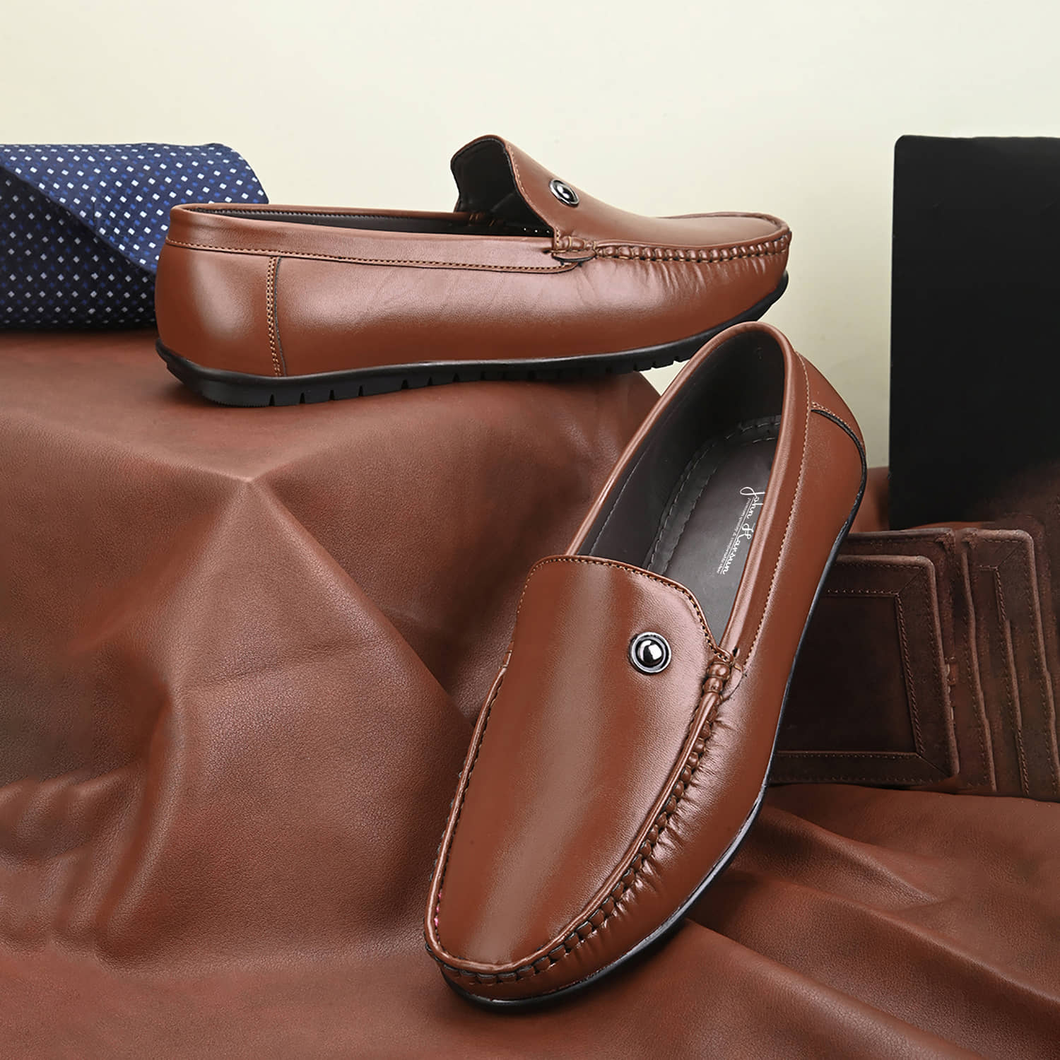 John Karsun Tan Men's Formal - Formal Shoes | Buy online on ZillyBuy