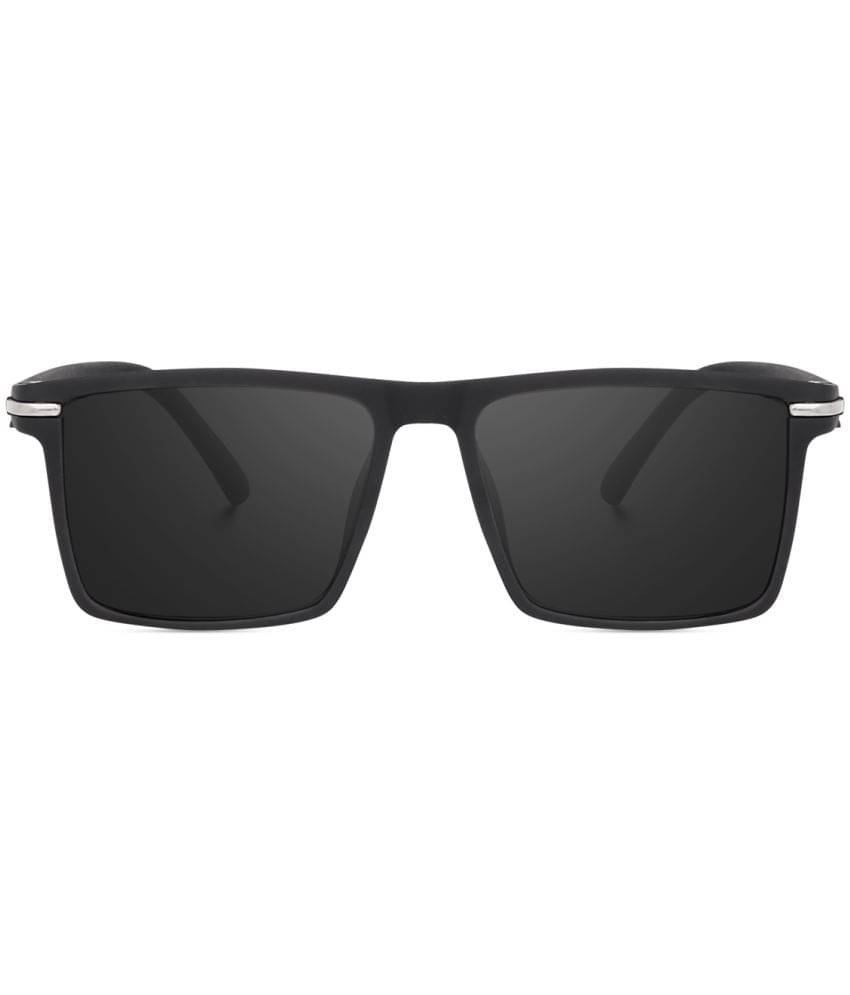     			Kanny Devis Black Rectangular Sunglasses ( Pack of 1 )