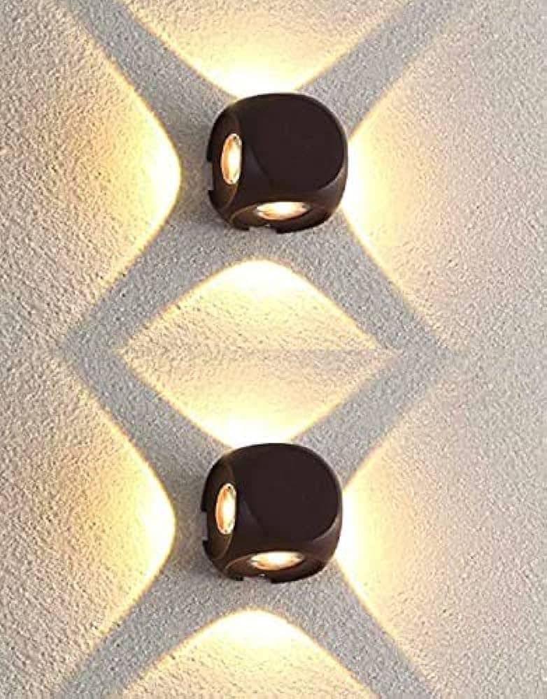 Mayra Multicolor Night Lamp ( Pack of 2 )