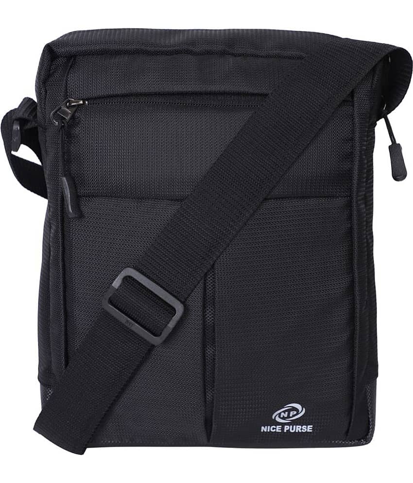 Nice Purse Black Solid Messenger Bag - Handbags | Buy online on ZillyBuy