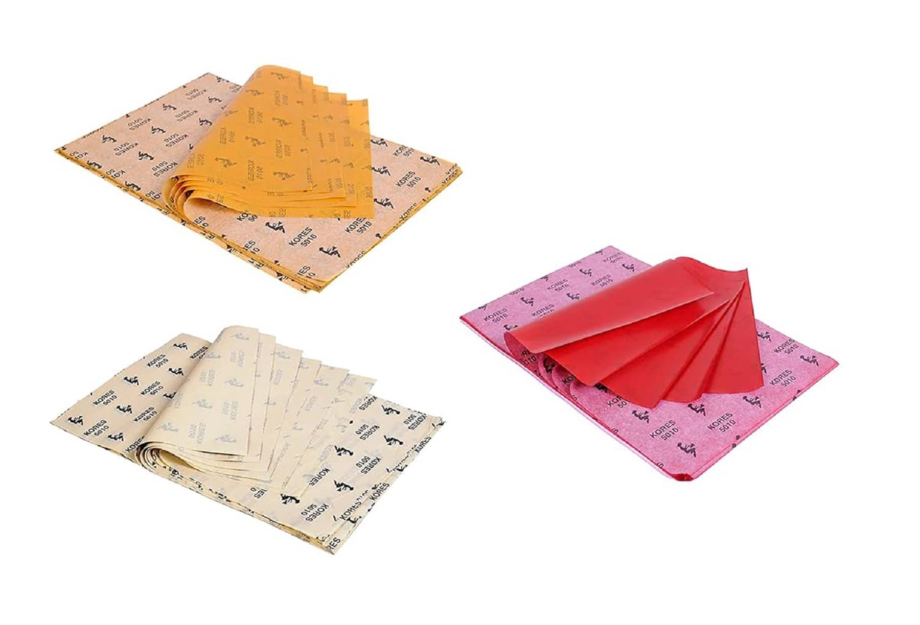     			PRANSUNITA 30 Sheets Transfer Tracing Carbon Copy Paper for Canvas, Paper, Wood, DIY Woodworking, Hand Painting (210 mm x 330 mm) Color – White, Yellow & Red