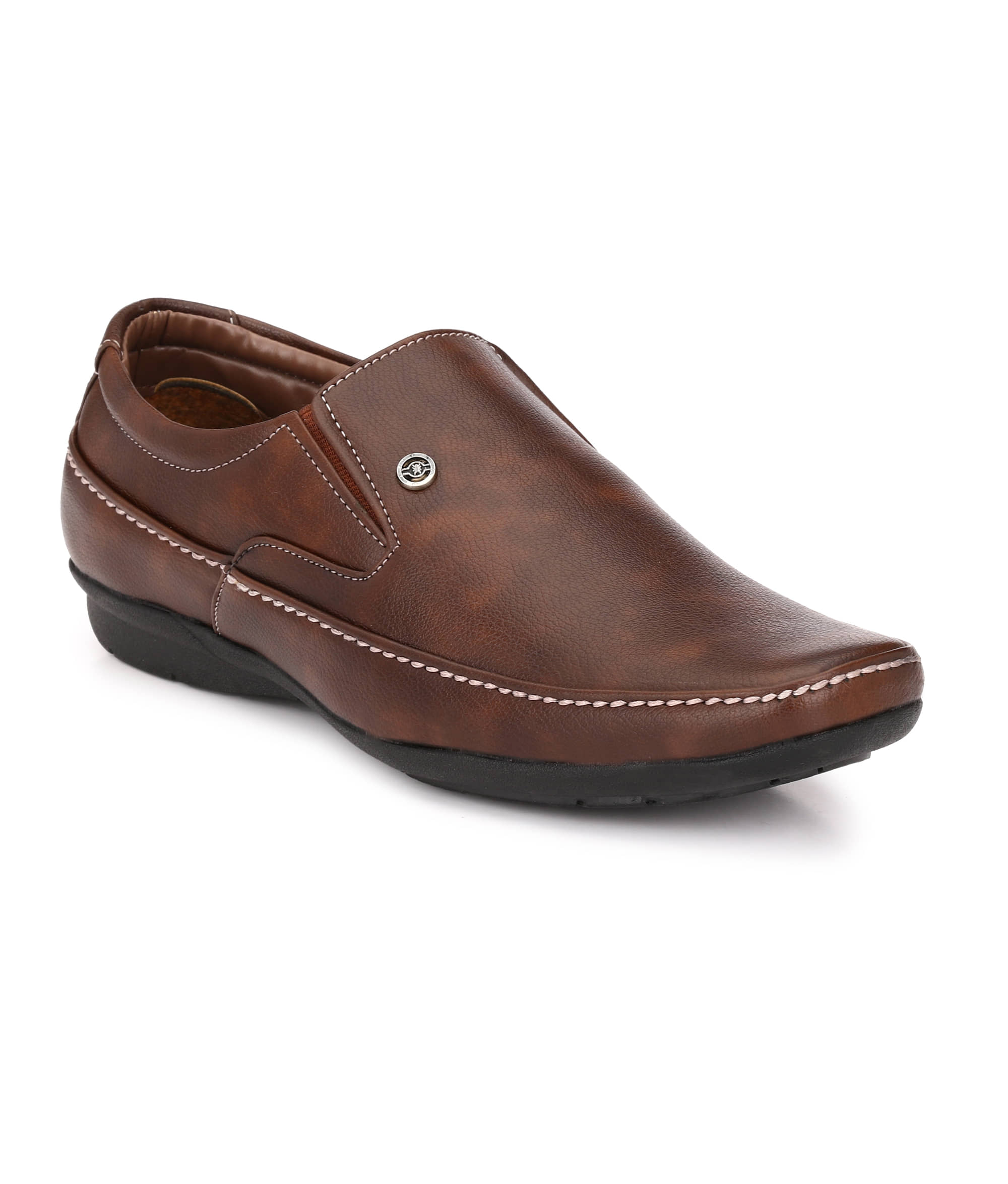 RL Rocklin Men Brown Men's Slip On Formal Shoes - Formal Shoes | Buy online on ZillyBuy