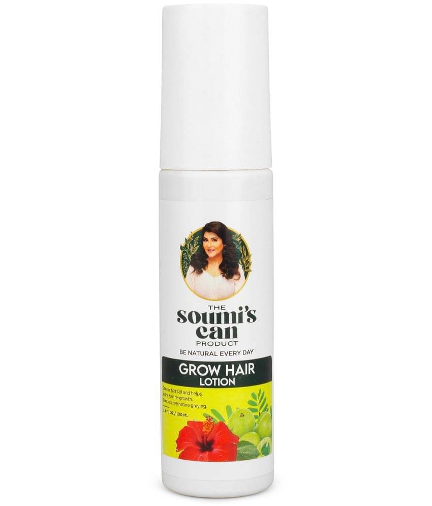     			The Soumi's Can Product Grow Hair Lotion Serum Helps In Hair growth , 100ml (Pack of 1)