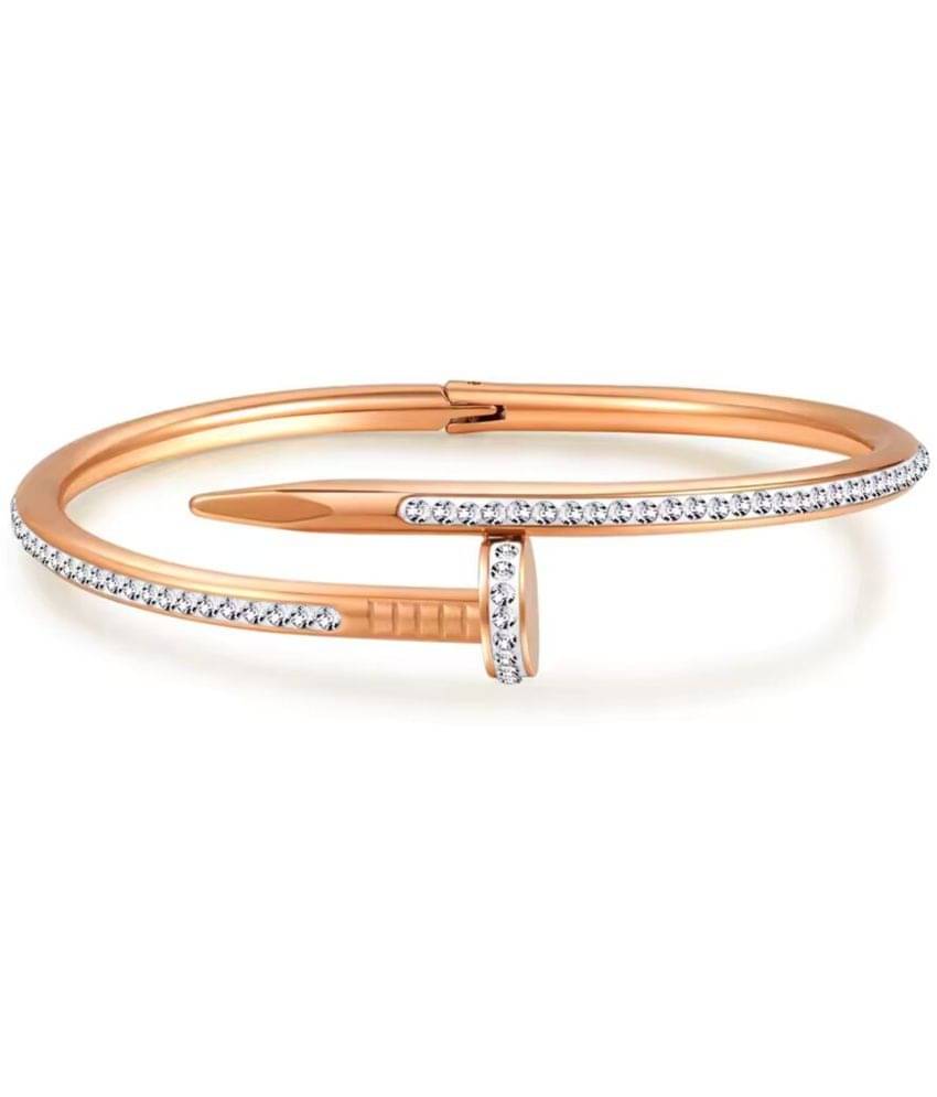     			Thrillz Rose Gold Bracelet ( Pack of 1 )